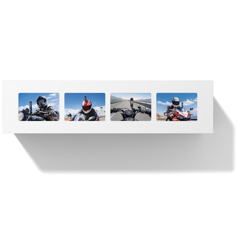 Insta360 X4 paket za motociklističku akcijsku kameru, crna