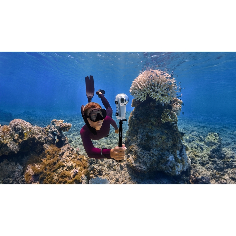 Insta360 X4 paket za motociklističku akcijsku kameru, crna