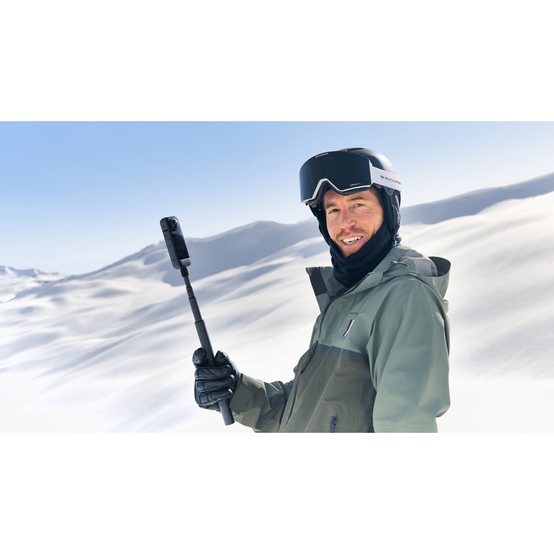Insta360 X4 paket za motociklističku akcijsku kameru, crna
