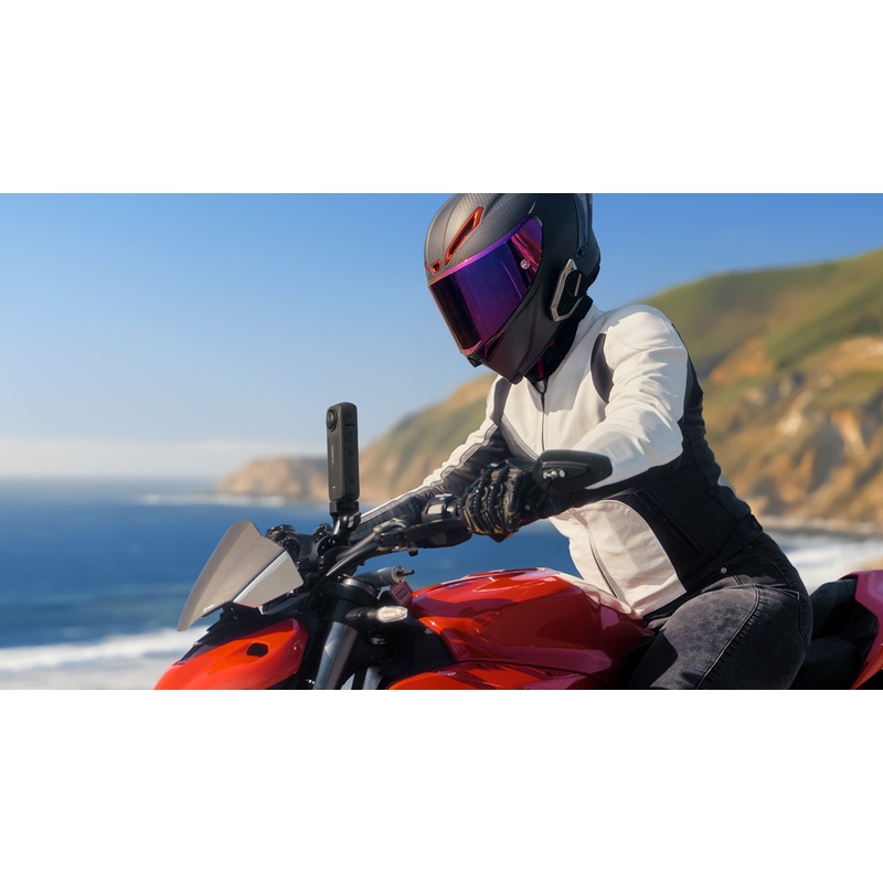 Insta360 X4 paket za motociklističku akcijsku kameru, crna