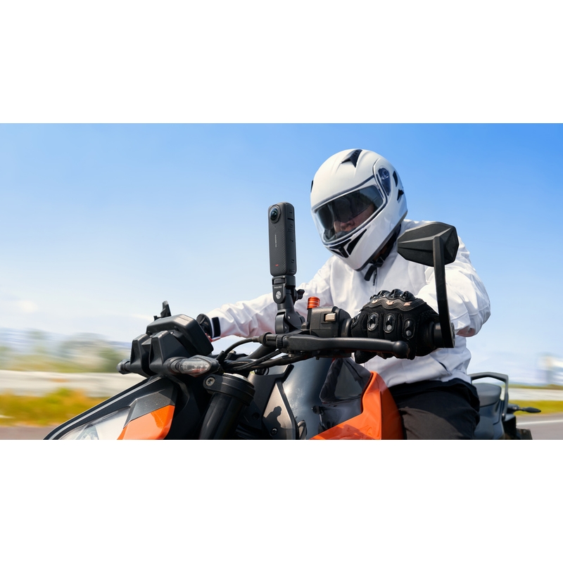 Insta360 X4 paket za motociklističku akcijsku kameru, crna