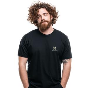 Funkcionalna majica kratkih rukava nanosilver® I AM A CLASSIC crna