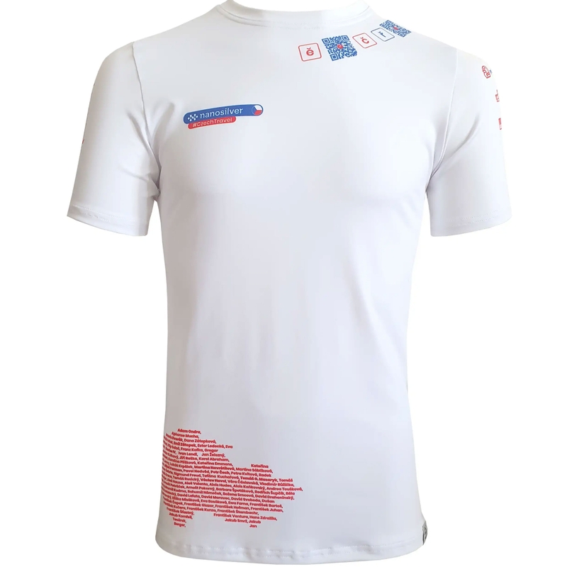 Funkcionalna majica kratkih rukava nanosilver® HOME bijela