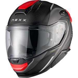 Nexx X.TR Rush integralna motociklistička kaciga mat crno-crvena