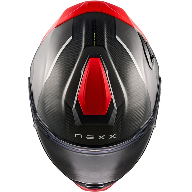Nexx X.TR Rush integralna motociklistička kaciga mat crno-crvena