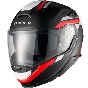 Nexx X.TR Quanta integralna motociklistička kaciga mat crno-crvena