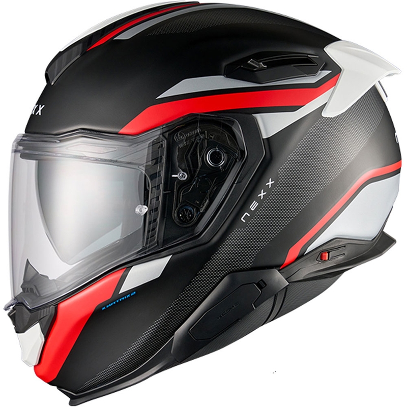 Nexx X.TR Quanta integralna motociklistička kaciga mat crno-crvena