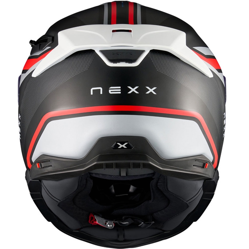 Nexx X.TR Quanta integralna motociklistička kaciga mat crno-crvena