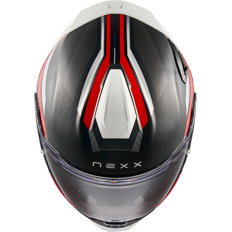 Nexx X.TR Quanta integralna motociklistička kaciga mat crno-crvena