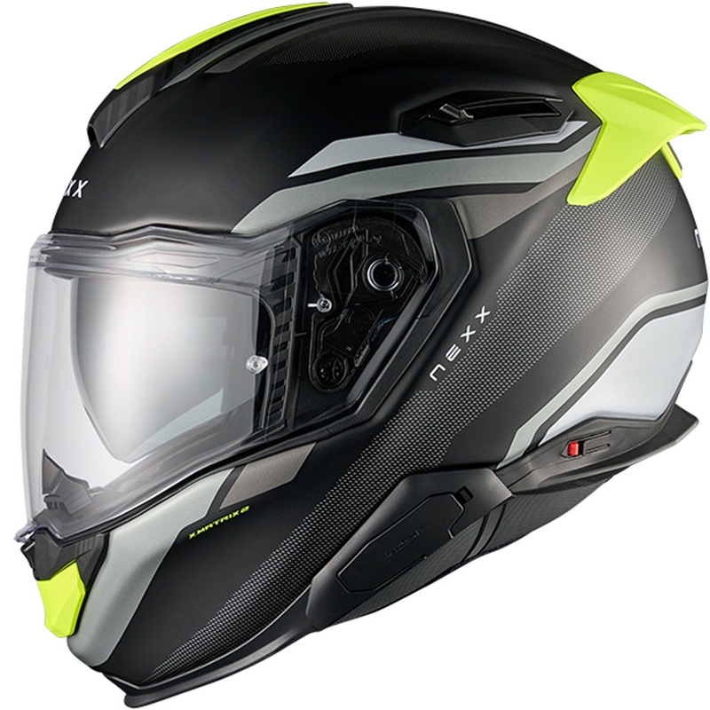 Nexx X.TR Quanta integralna motociklistička kaciga mat crno-fluo žuta