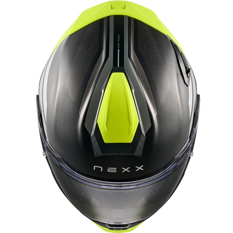 Nexx X.TR Quanta integralna motociklistička kaciga mat crno-fluo žuta