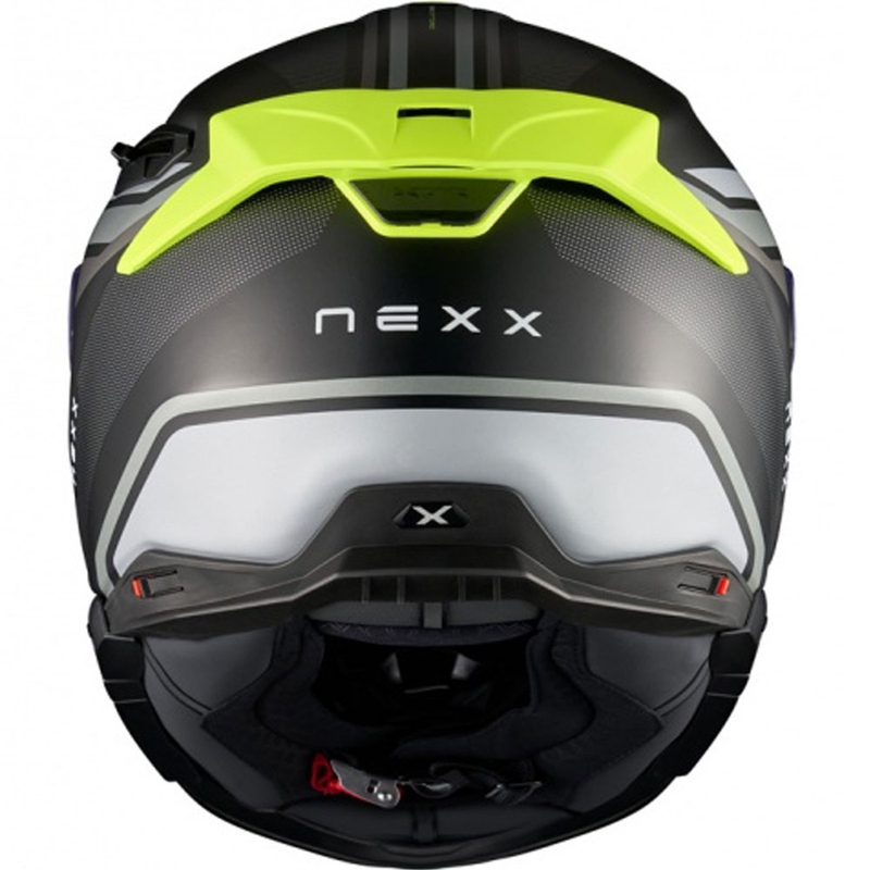 Nexx X.TR Quanta integralna motociklistička kaciga mat crno-fluo žuta
