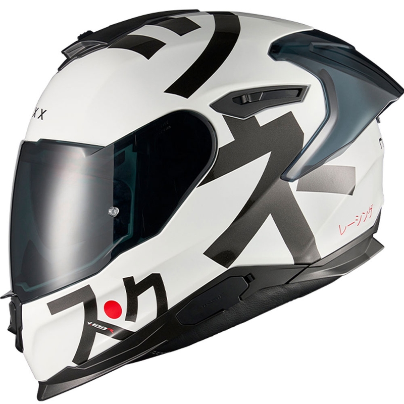 Integralna motociklistička kaciga Nexx Y.100R Nippon bijela
