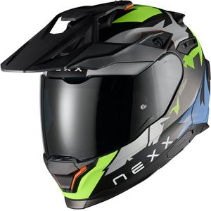 Enduro motociklistička kaciga NEXX Y.TRAVL Primal crno-fluo žuta