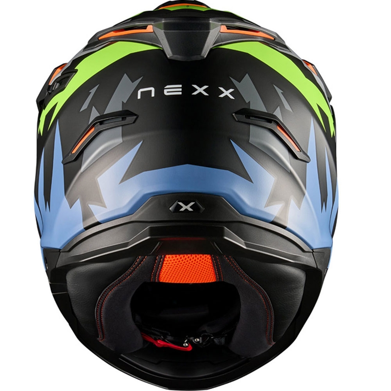 Enduro motociklistička kaciga NEXX Y.TRAVL Primal crno-fluo žuta