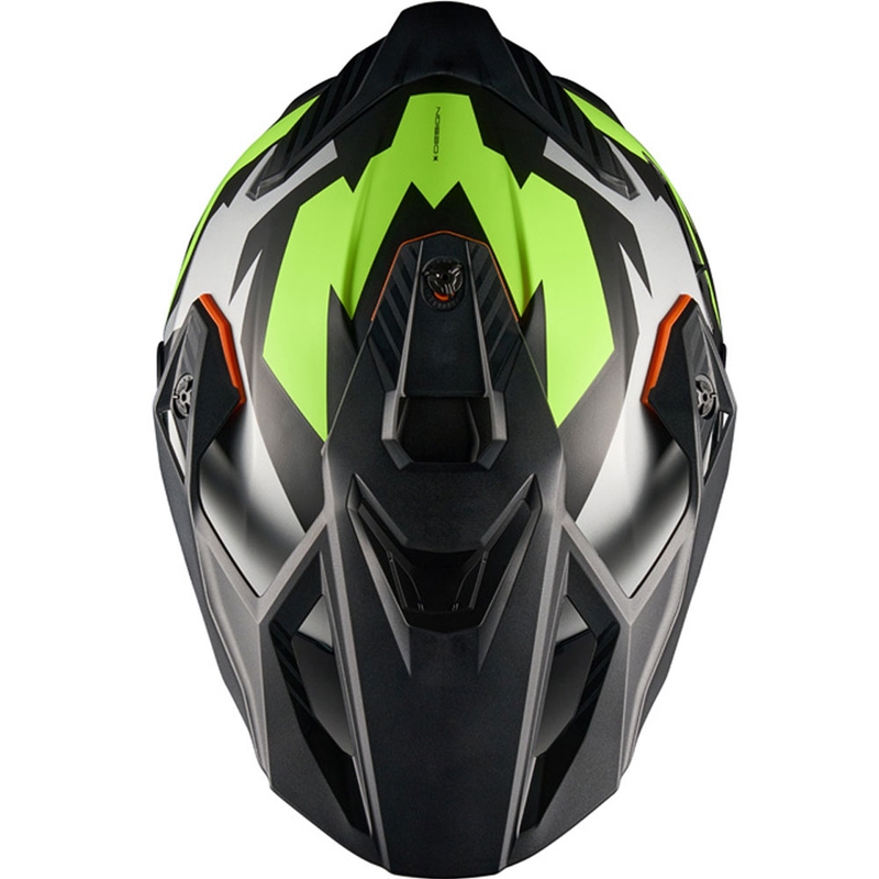Enduro motociklistička kaciga NEXX Y.TRAVL Primal crno-fluo žuta