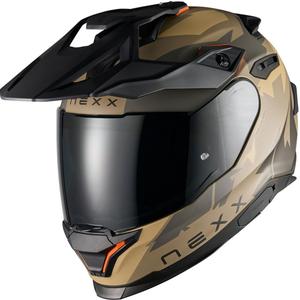 Enduro motociklistička kaciga NEXX Y.TRAVL Primal mat pješčano-siva