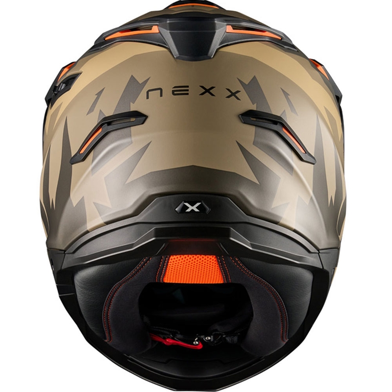 Enduro motociklistička kaciga NEXX Y.TRAVL Primal mat pješčano-siva