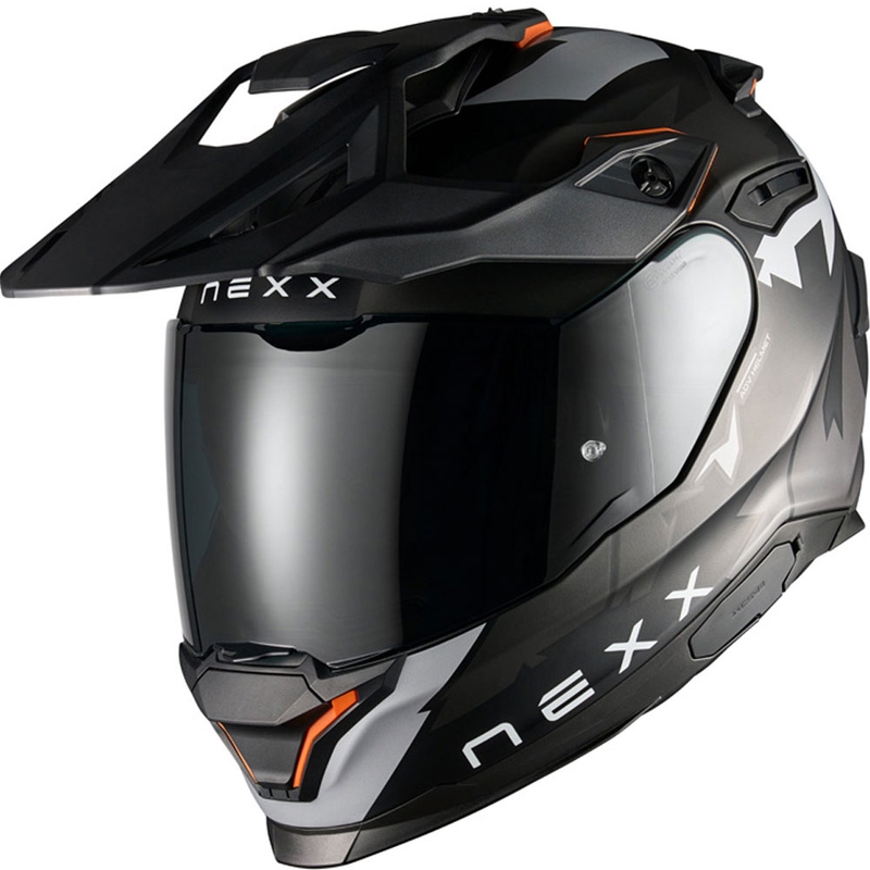 Enduro motociklistička kaciga NEXX Y.TRAVL Primal mat crno-siva