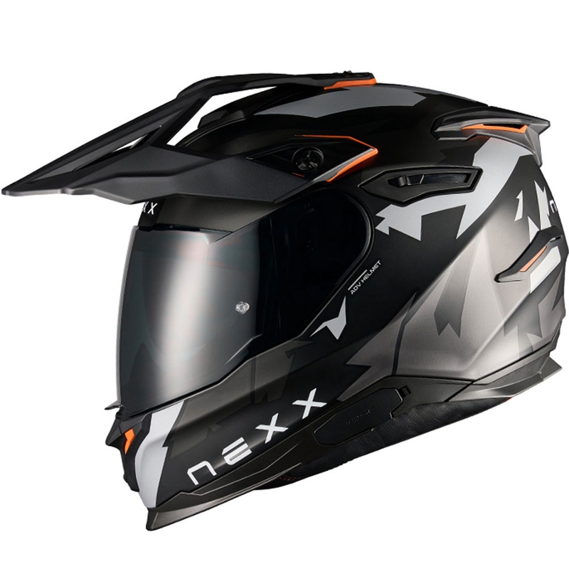 Enduro motociklistička kaciga NEXX Y.TRAVL Primal mat crno-siva