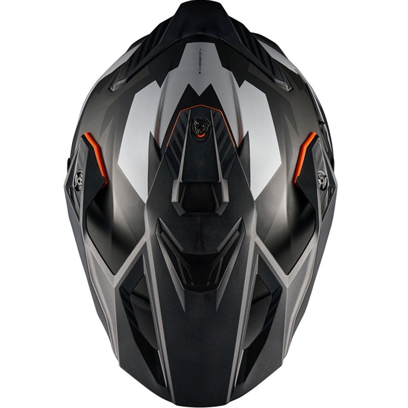 Enduro motociklistička kaciga NEXX Y.TRAVL Primal mat crno-siva