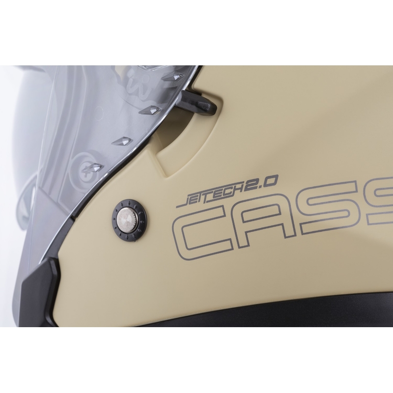 Cassida Jet Tech 2.0 RoTo otvorena motociklistička kaciga mat pijesak-crna-siva
