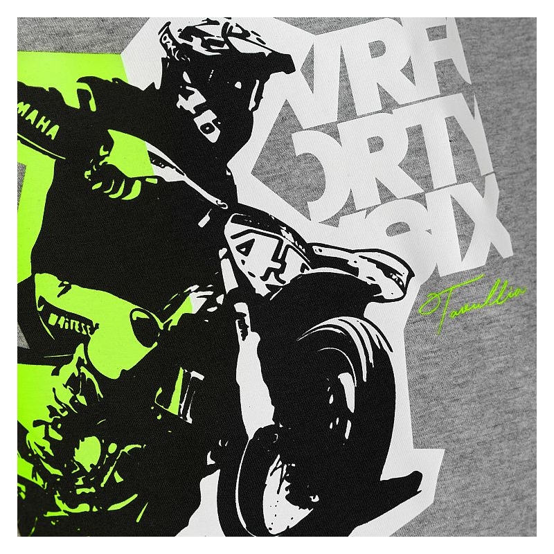 Dječja majica VR46 Valentino Rossi siva
