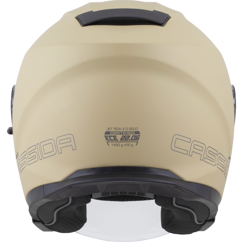 Cassida Jet Tech 2.0 RoTo otvorena motociklistička kaciga mat pijesak-crna-siva