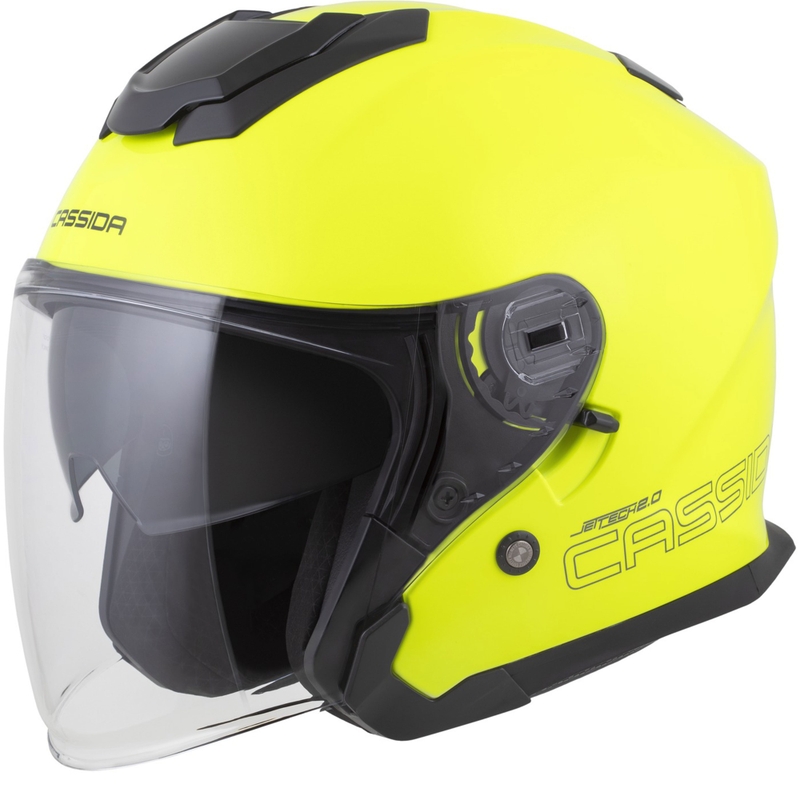 Cassida Jet Tech 2.0 RoTo otvorena motociklistička kaciga fluo žuto-crno-siva