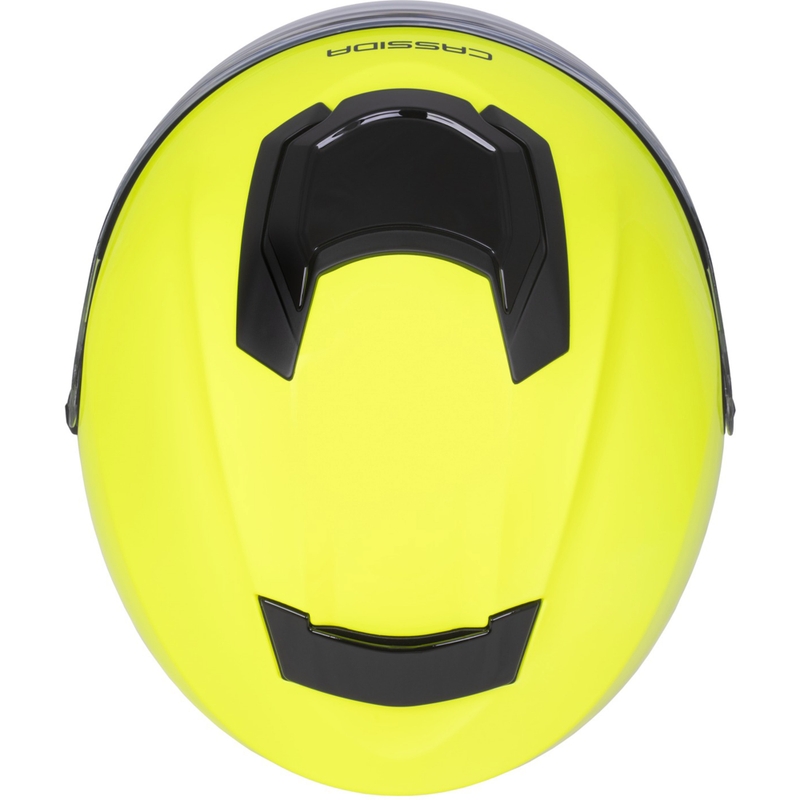 Cassida Jet Tech 2.0 RoTo otvorena motociklistička kaciga fluo žuto-crno-siva