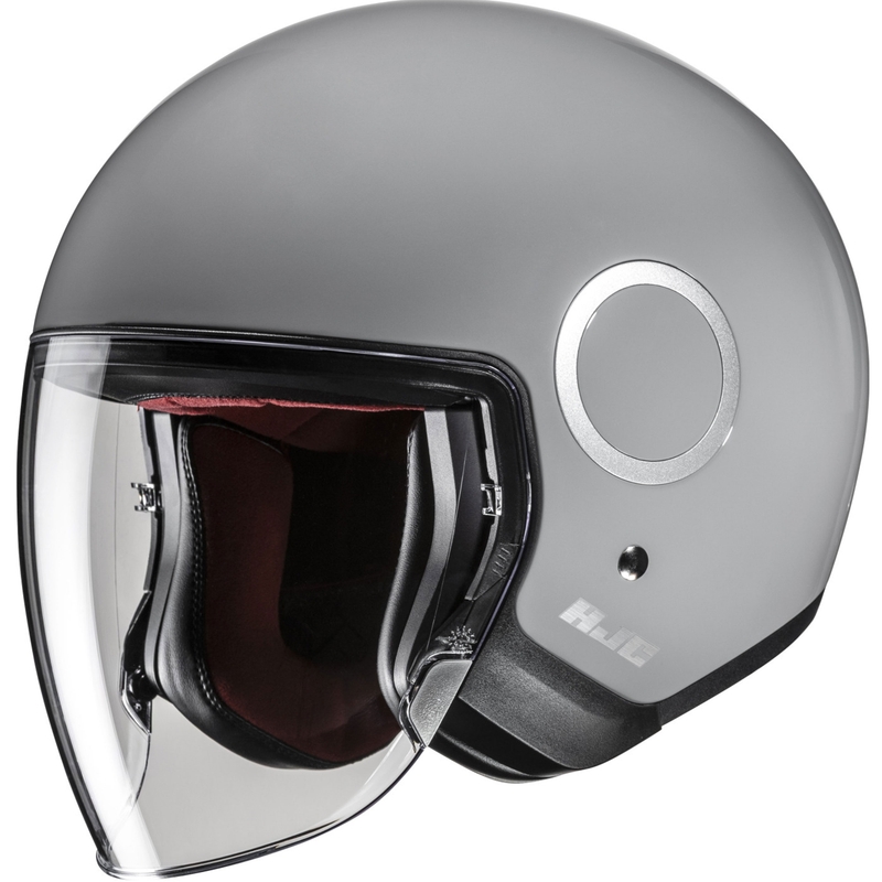 Otvorena motociklistička kaciga HJC RPHA 40, jednobojna, siva