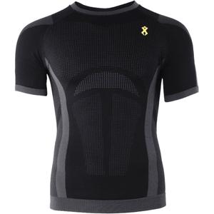 Muška funkcionalna majica kratkih rukava Rilax Noah crna - kratki rukav