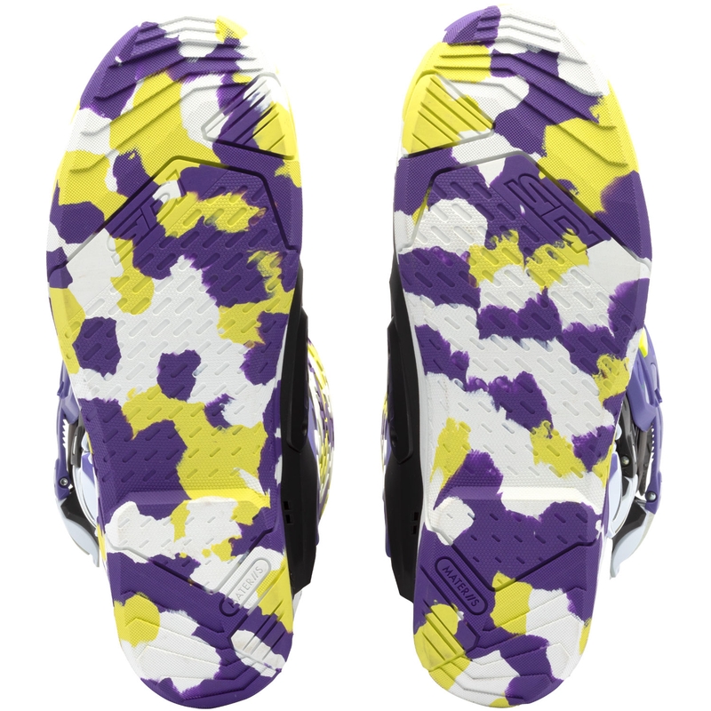 SiDi Crossair X motociklističke čizme crno-ljubičaste