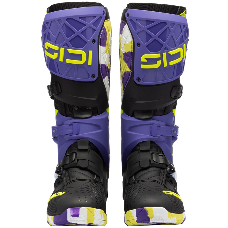 SiDi Crossair X motociklističke čizme crno-ljubičaste