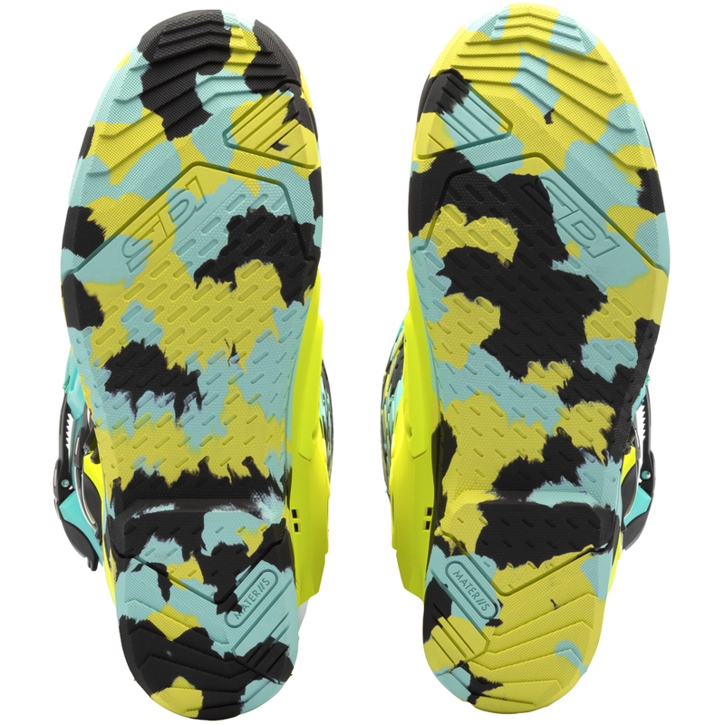 Motociklističke čizme SiDi Crossair X mint-fluo žute