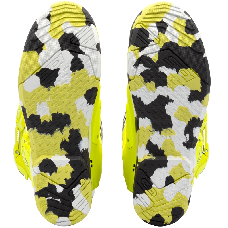 Motociklističke čizme SiDi Crossair X RACR001 crno-fluo žute