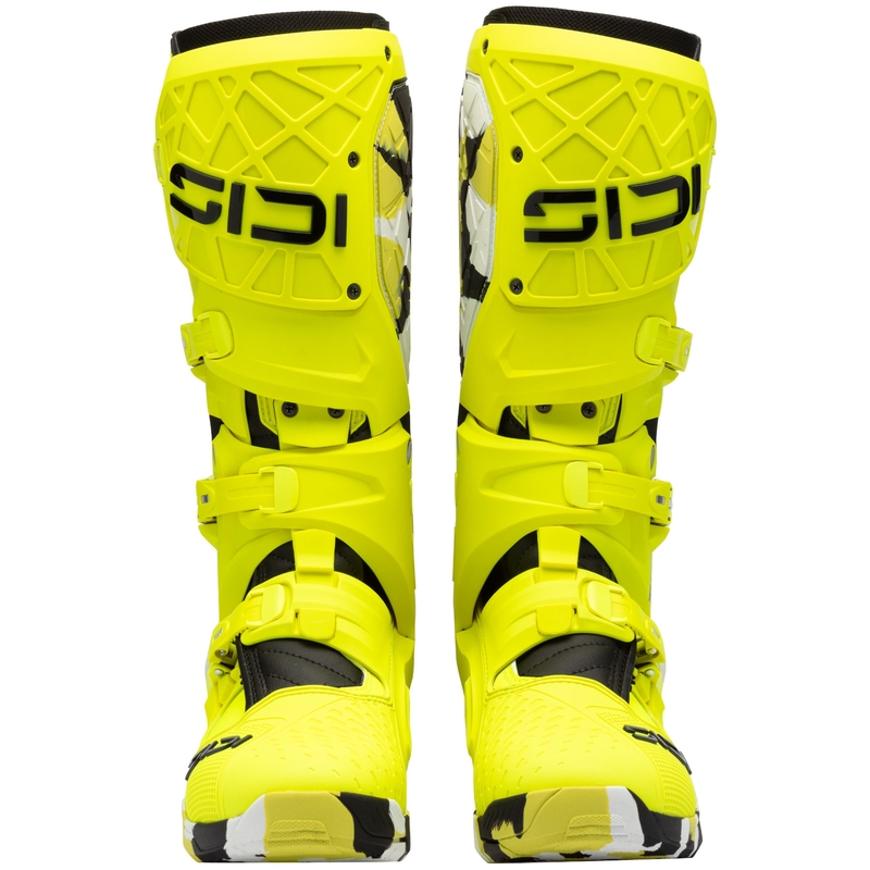 Motociklističke čizme SiDi Crossair X RACR001 crno-fluo žute