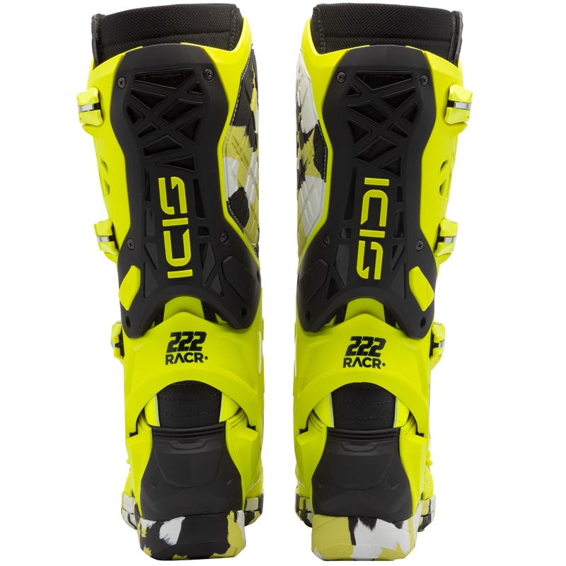 Motociklističke čizme SiDi Crossair X RACR001 crno-fluo žute