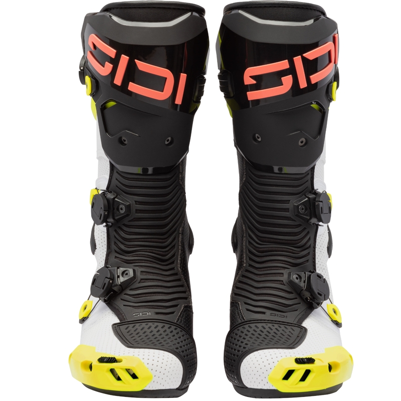 Motociklističke čizme SiDi MAG 2 Air fluo žuto-fluo koraljne