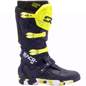 Motociklističke čizme SiDi Crossair X RACR002 fluo žuto-crne