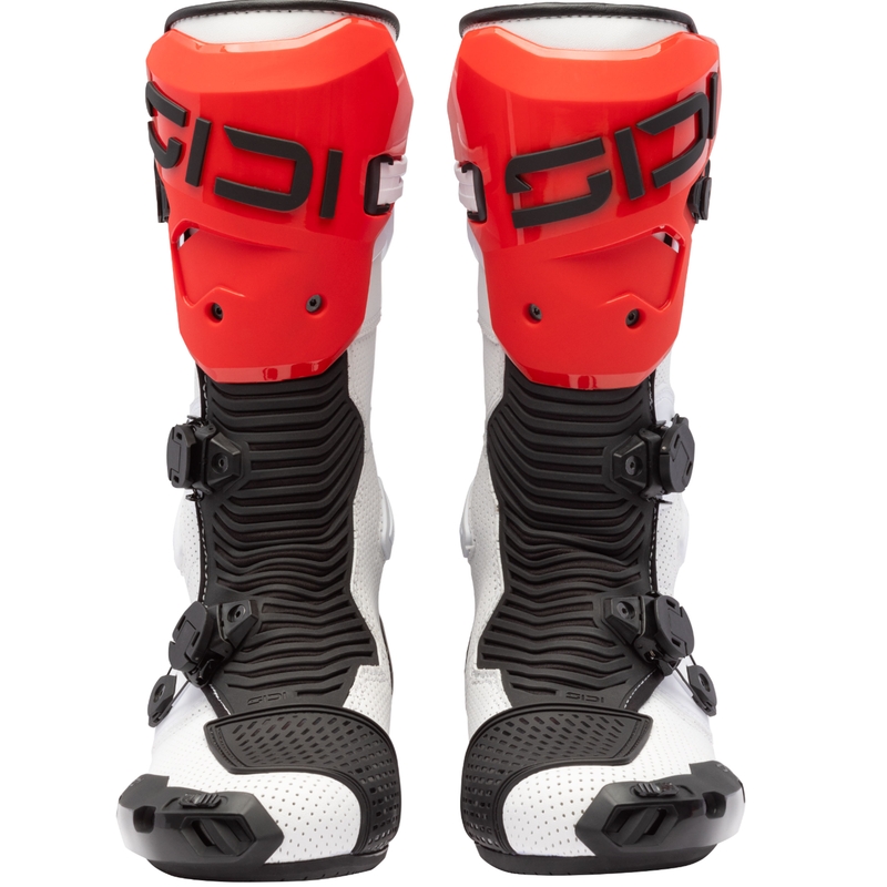 SiDi MAG 2 Air motociklističke čizme bijelo-crno-crvene