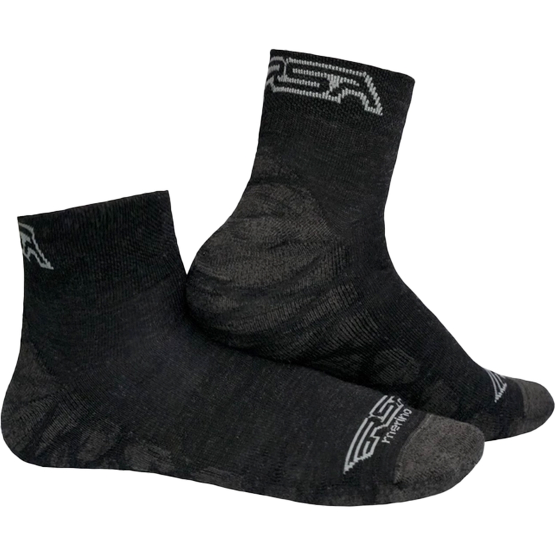 RSA Allride merino niske tamnosive čarape
