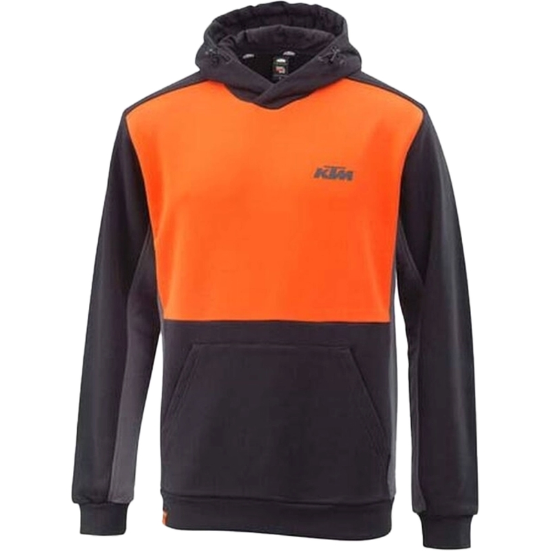KTM majica s kapuljačom crno-narančasta