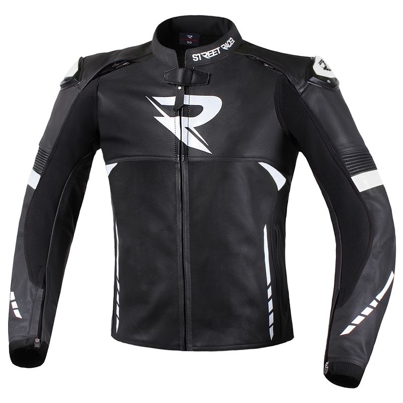 Motociklistička jakna Street Racer Bexter Black and White rasprodaja