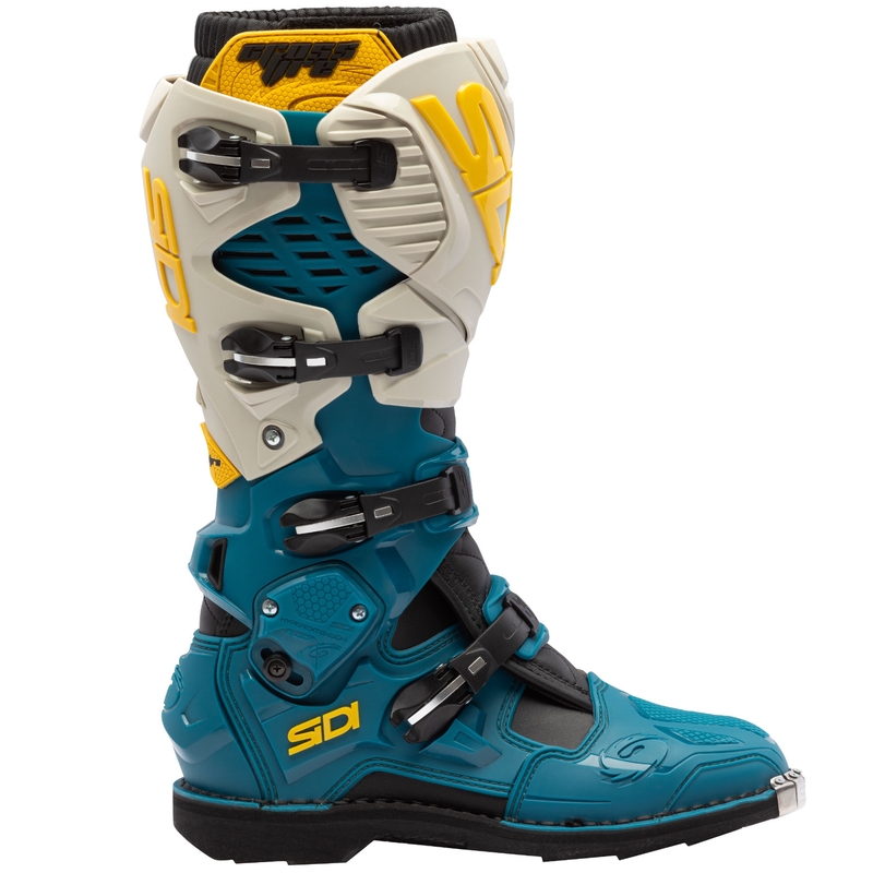 SiDi Crossfire 3 motociklističke čizme bež-plave boje