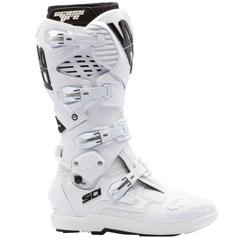 SiDi Crossfire 3 SRS motociklističke čizme bijelo-crne
