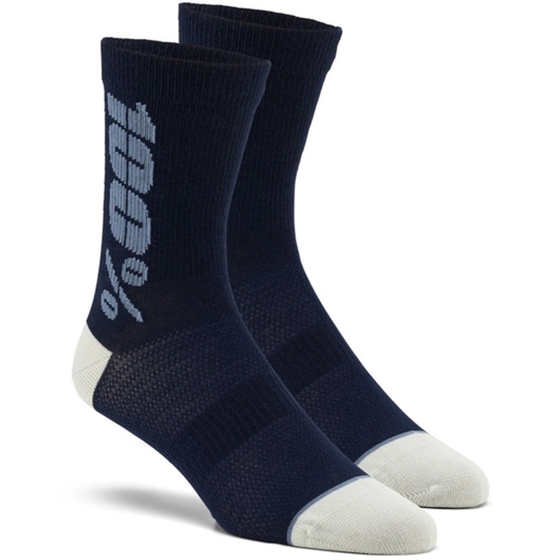 Čarape 100% - USA Rythym Merino vuna plave