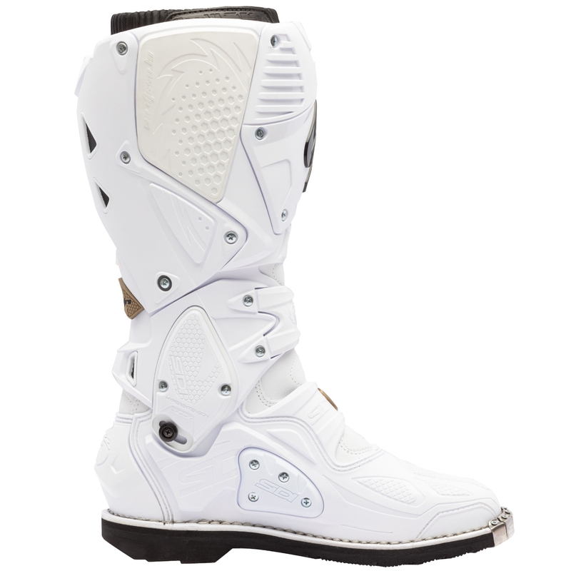 SiDi Crossfire 3 motociklističke čizme bijelo-brončane