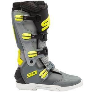 SiDi X Power SC motociklističke čizme sivo-fluo žute