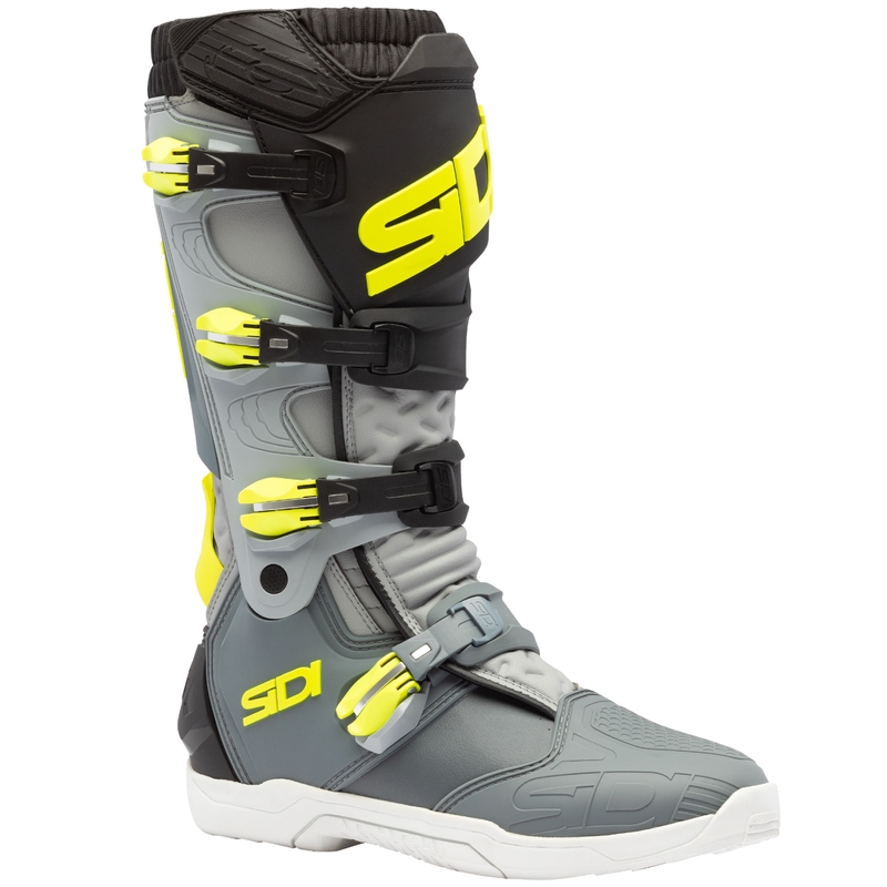 SiDi X Power SC motociklističke čizme sivo-fluo žute